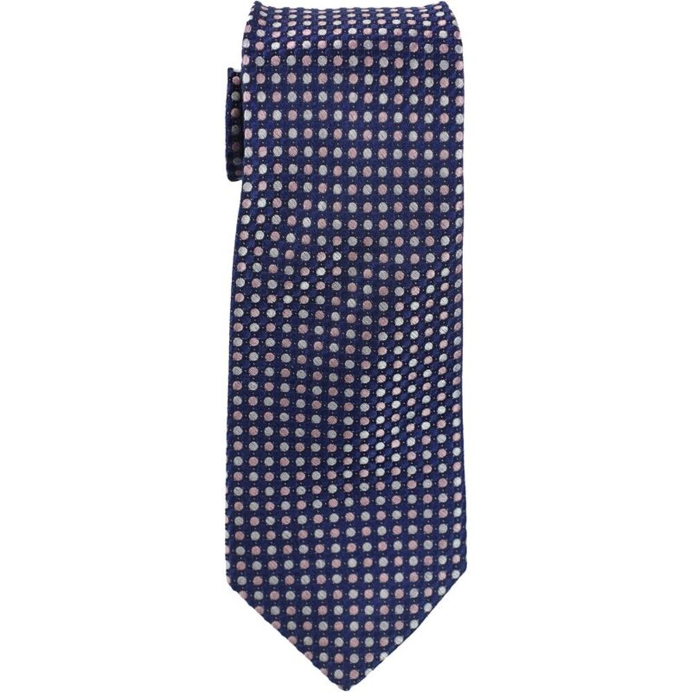 W.R.K Mens Multi Dot Silk Self-tied Necktie, NWT